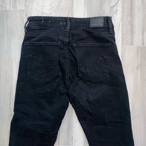 Black American Eagle Jeans - Stretch Sz 4